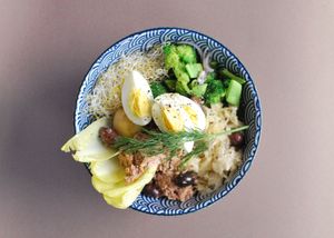 Wintry niçoiseish salad